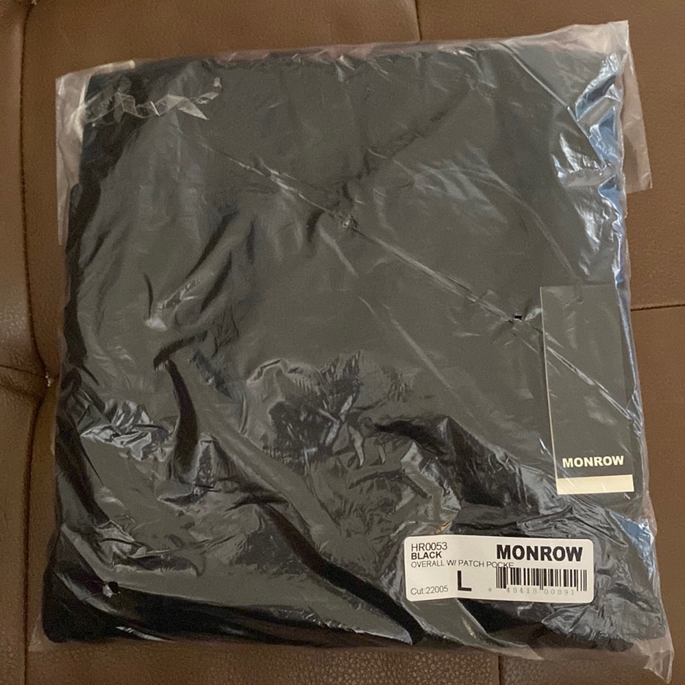 Overall With Patch Pockets In Black - image 2